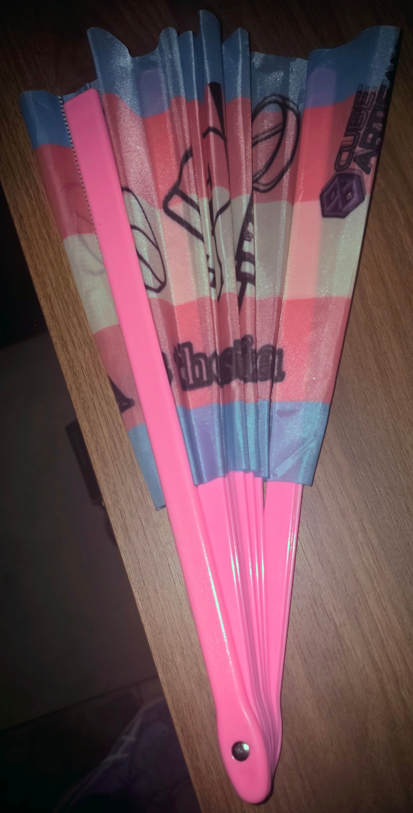Trans Estrogen Folding Fan